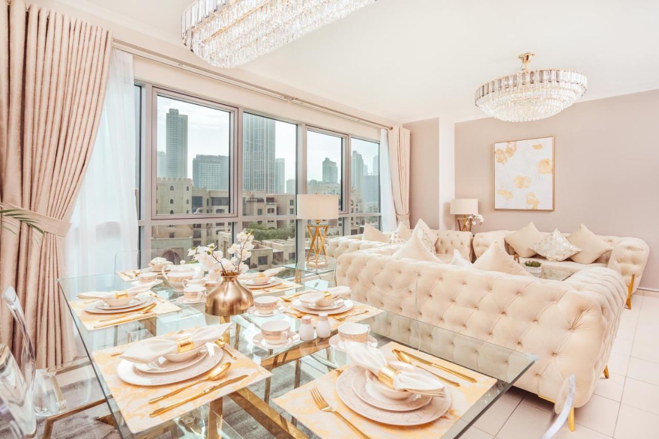 Elite Royal Apartment - Full Burj Khalifa & Fountain View - Magnum Dubai Luaran gambar